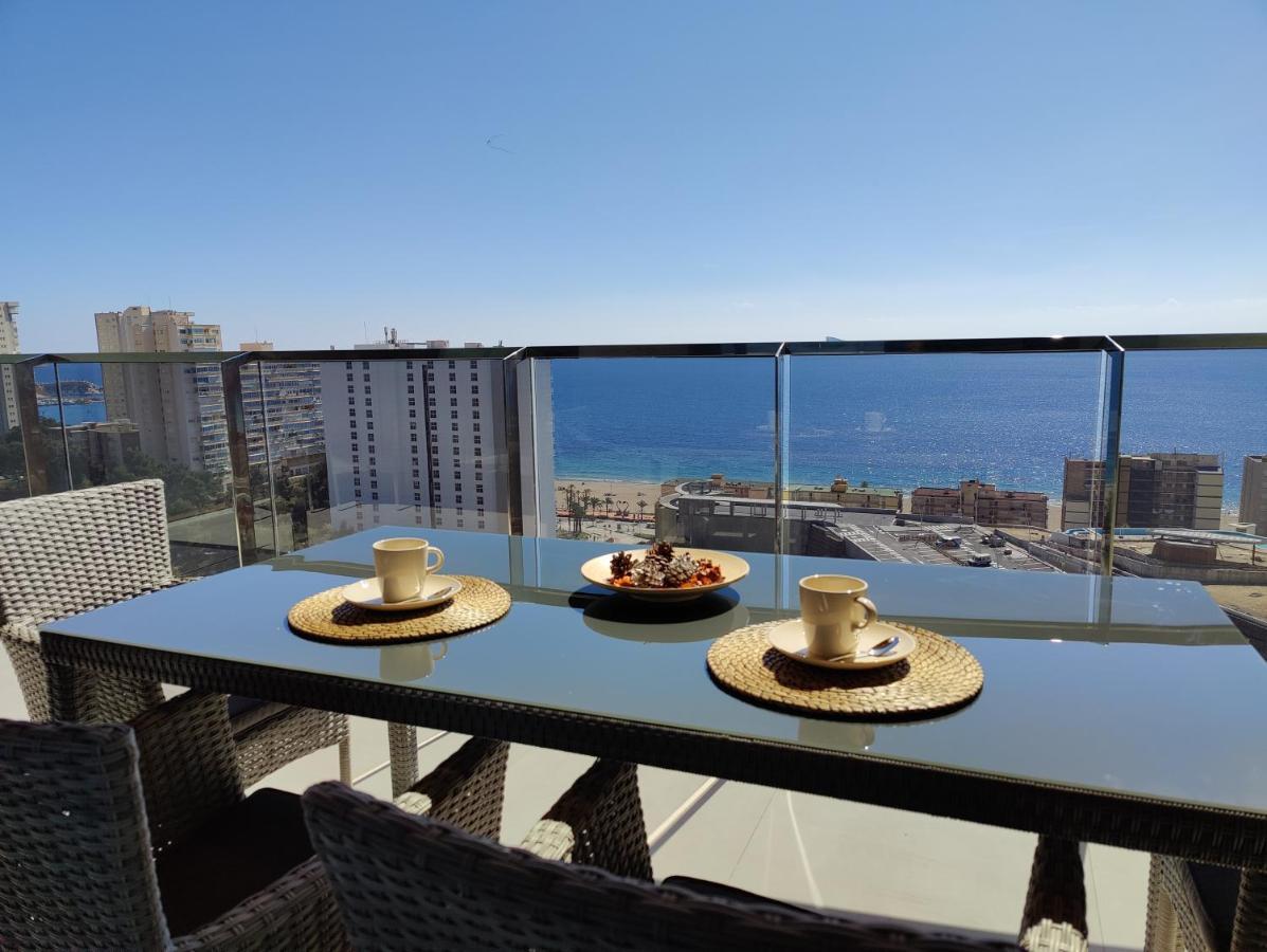 Sunset Waves Blue Sky Apartment Benidorm Eksteriør billede